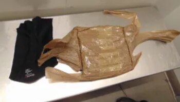 Imagen del paquete que llevaba