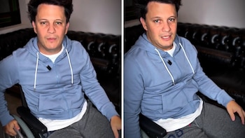 Darío Lopilato mostró cómo se recupera del accidente: “Rodeado de mucho amor y oraciones”