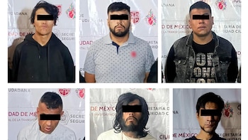 Cuatro de los seis detenidos