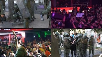 La cantante chilena y activa