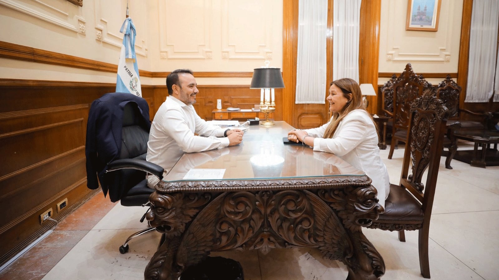 Juan Pablo Valdés se reunió en diciembre con Mercedes Valenzuela