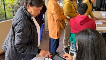 Desde las primeras horas de la mañana, los puestos de votación recibieron a miles de ciudadanos en todo el territorio nacional - crédito Registraduría Nacional del Estado Civil