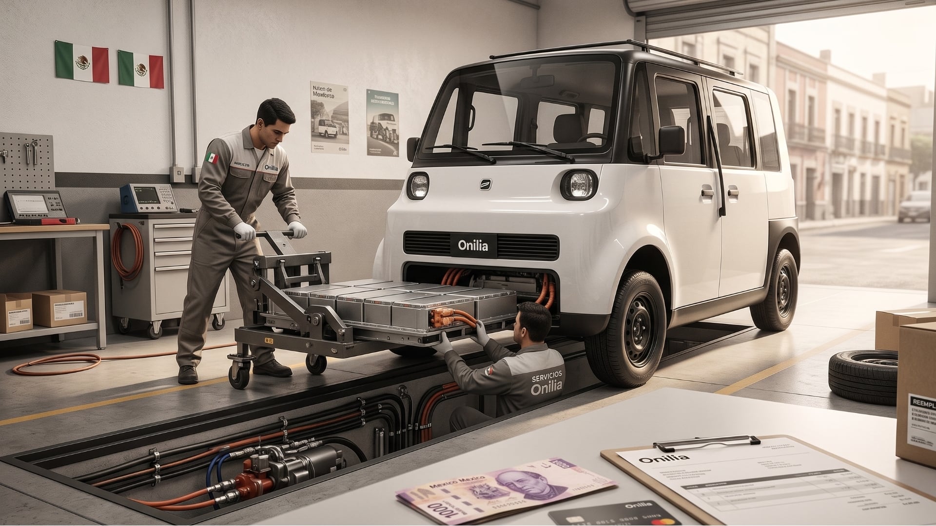 Los reportes oficiales indican que el auto ofrecerá una autonomía de 150 kilómetros por carga. (Imagen ilustrativa IA Infobae)