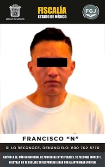 Francisco “N” San Martín de las Pirámides detenido vinculado a proceso Edomex FGJEM