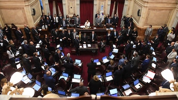La Cámara de Senadores (Maximiliano
