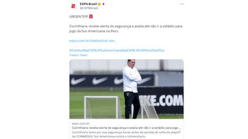 ESPN Brasil informó que Corinthians