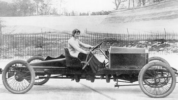 Levitt sobre un Napier de