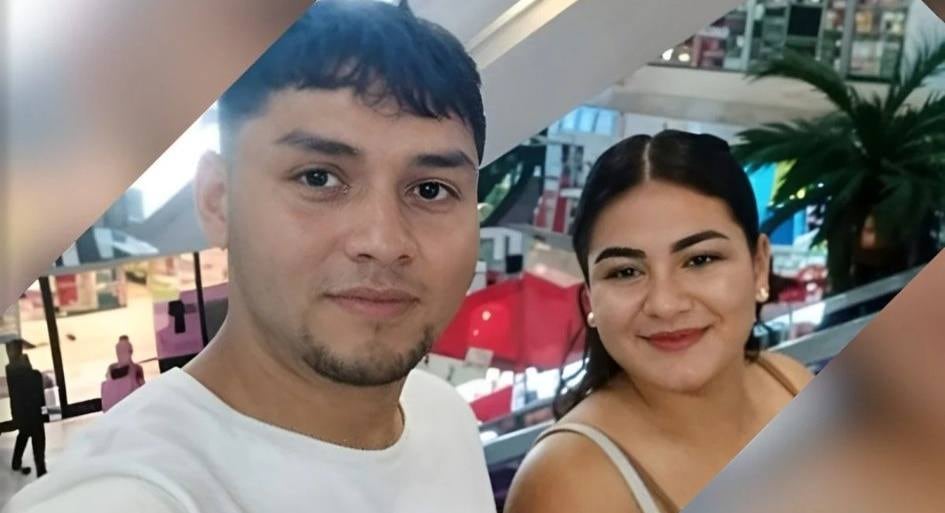 Gustavo Matamoros y Grethel García, la joven pareja que falleció trágicamente en un accidente de tránsito en Managua (Cortesía Pixel Channel).