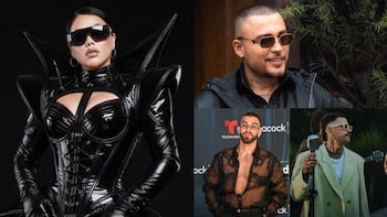 Yina Calderón coincidió con Jessi Uribe, Manuel Turizo y Mike Bahía en los Billboard de la Música Latina 2026: esto les dijo