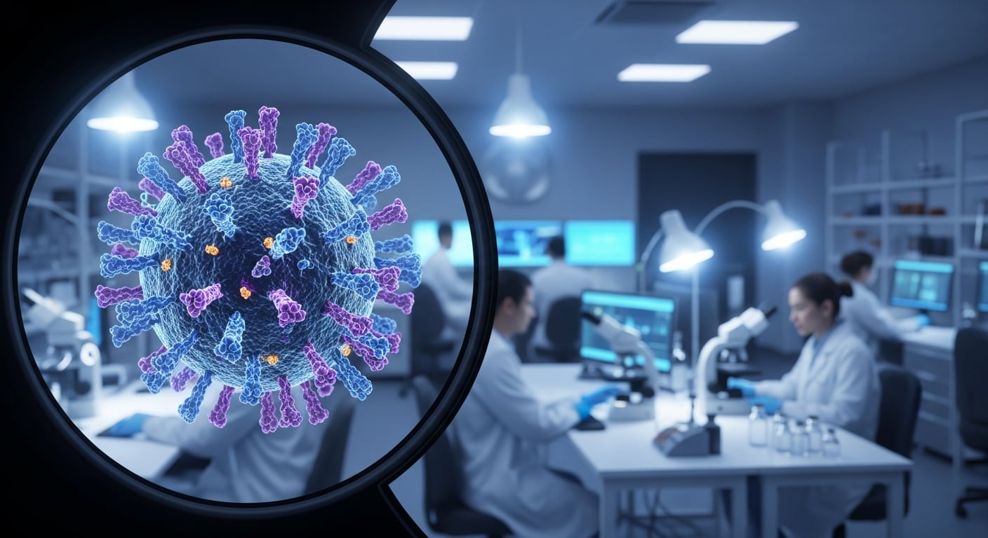 El virus CcCoV-KY43 usa un receptor humano llamado CEACAM6 para ingresar en las células (Imagen Ilustrativa Infobae)