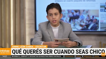 Ginno León Gabba, el niño escritor: “Leer es divertido, es la mejor forma de liberarte”