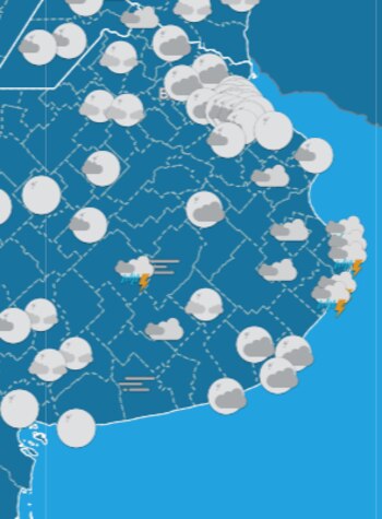El clima en La Costa