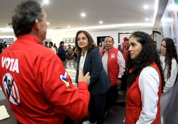La presidenta del PRI aseguró