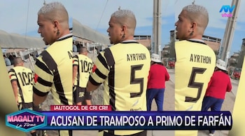Exponen presunta doble vida sentimental de ‘Cri-Cri’: mujer asegura que él negaba a su esposa. Captura: Magaly TV La Firme.