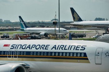Aviones de Singapore Airlines (REUTERS/Caroline