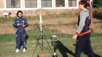 Dibu Martínez fotos ineditas en inferiores de Independiente