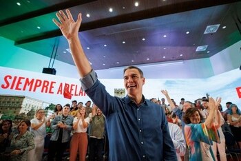 07/10/2023 Pedro Sánchez, este sábado
