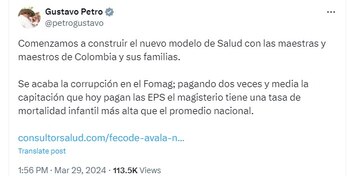 Gustavo Petro celebró la decisión