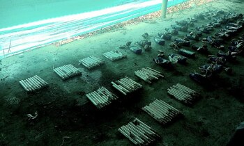 Explosivos artesanales fabricados por las