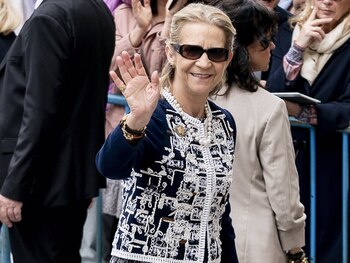 La infanta Elena a su