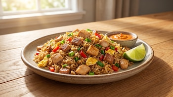 Así puede hacer un delicioso arroz chaufa en casa, es más fácil de lo que parece