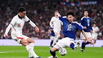 Inglaterra deja dudas sin Harry Kane y cae ante Japón