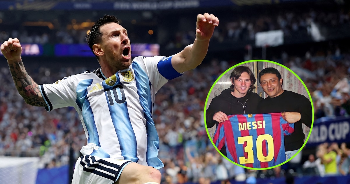 Photo: Infobae Messi weeps during anthem at Argentina farewell match, TyC Sports reports