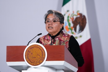 Raquel Buenrostro, secretaria de Anticorrupción y Buen Gobierno