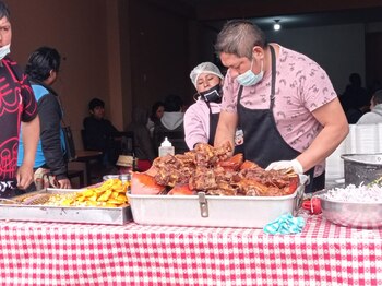 El crocante chicharrón nos decía