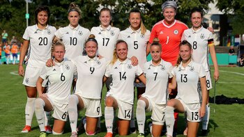 La selección de Alemania sub-20 una de las favoritas a quedarse con el mundial. Imagen: DFB Media.