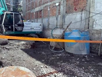 NUVUS, inmueble por donde cayó