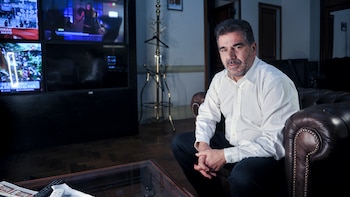 Cristian Ritondo, en su despacho