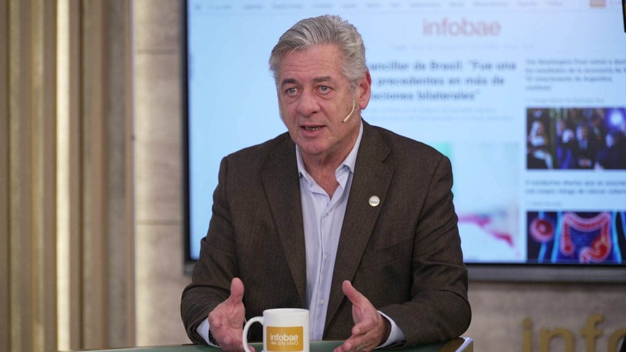 Nicolás Pino, presidente de la Sociedad Rural, insistió con su reclamo: "Es necesario llegar a retenciones cero”