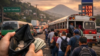 Golpe al bolsillo: El transporte en El Salvador sufre un drástico giro al alza, según datos del BCR