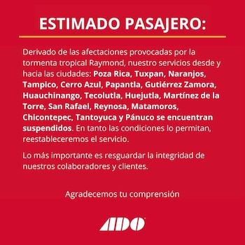 ADO comunicado. Foto: x.com