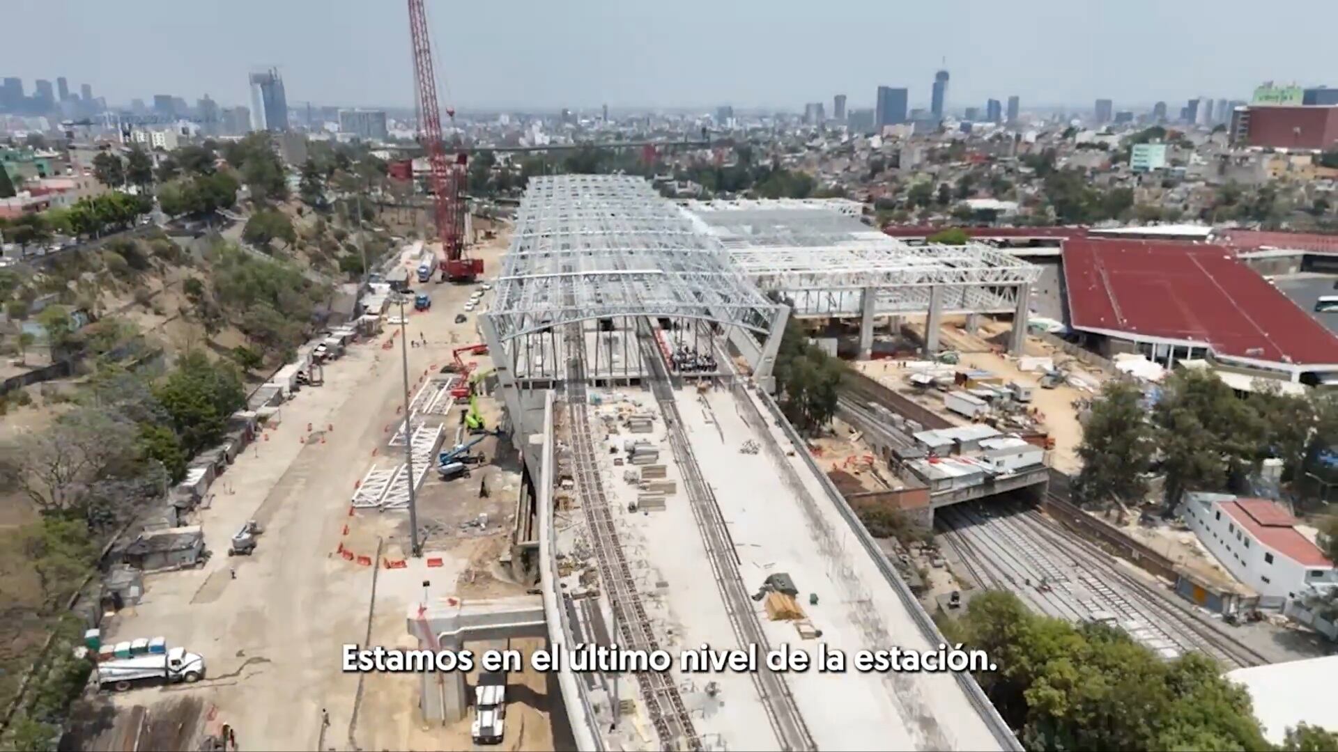 Claudia Sheinbaum supervisó los avances de la obra en Observatorio (X/ @Claudiashein)