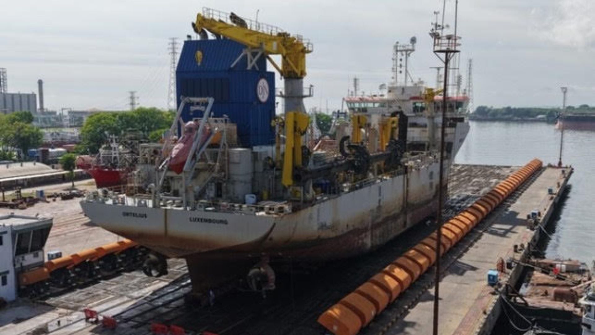 Jan De Nul confía en la experiencia local para el mantenimiento de embarcaciones especializadas (Jan de Nul)