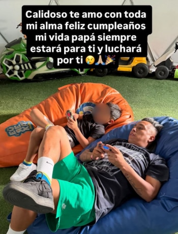 Christian Cueva utilizó su cuenta de Instagram para felicitar a su hijo por su cumpleaños. IG