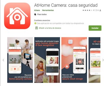 AtHome, disponible para iOS y