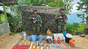 Desmantelan un depósito de explosivos de las disidencias de alias Calarcá en Briceño, Antioquia: así fue el operativo