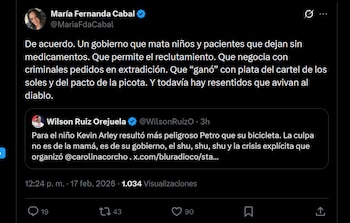 La senadora aseguró que el