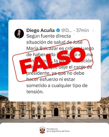 Presidencia del Perú.