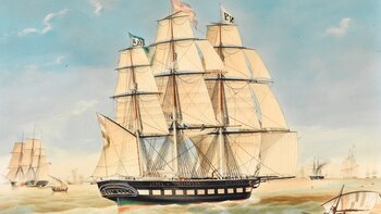 La ruta seguida por el