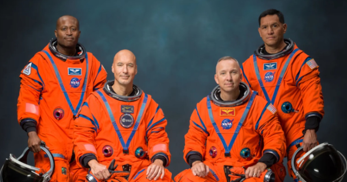 Tres estadounidenses y un italiano serán los próximos astronautas de la misión Artemis III en 2027