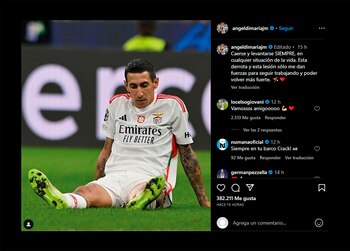 El posteo de Di María