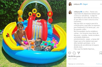 Odalys compartió un mensaje para