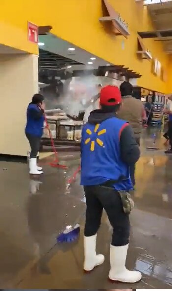 walmart ecatepec - techo walmart ecatepec