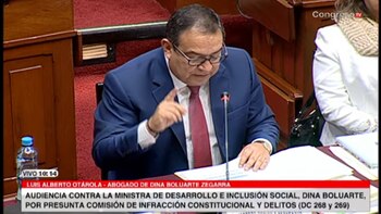 Abogado de Dina Boluarte.