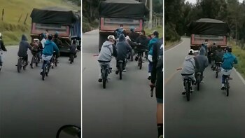 Jóvenes arriesgan sus vidas en