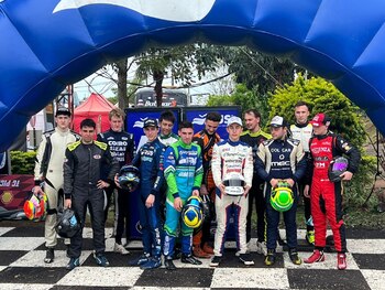 Nicanor Santilli Pazos junto a